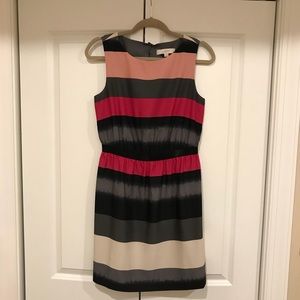 Black and Pink Short Dress